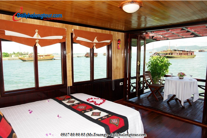An Nam Junk du thuyền xinh đẹp sẽ đưa du khách đến với những địa điểm du lịch cực kỳ hấp dẫn tại vịnh Hạ Long