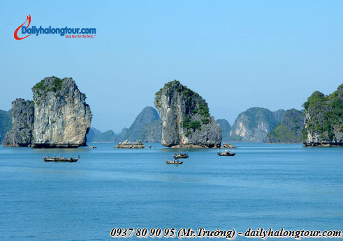 The popular destination  in Ha Long Bay
